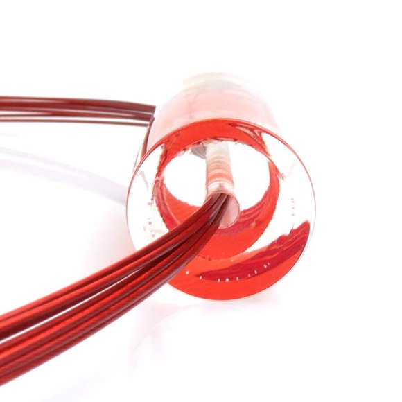 Auth HERMES BIJOUTERIE FANTAISE Pendant Necklace Red Resin - e56943a - Picture 7 of 16